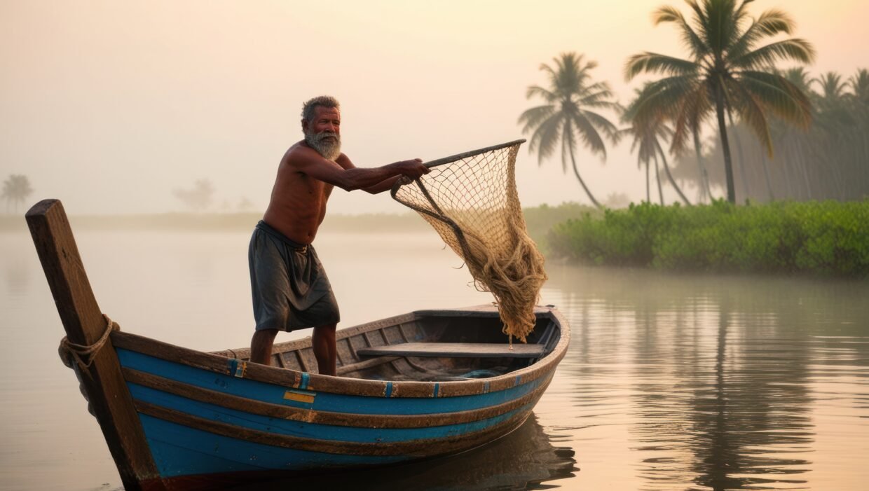 Activities on a Houseboat in Alleppey with Kids